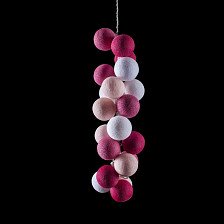 Украшение Тайские фонарики 1,5м "Фламинго"