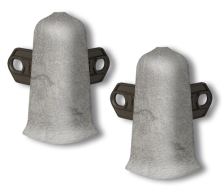 Угол наружный Идеал Деконика лофт светло-серый с кронш 