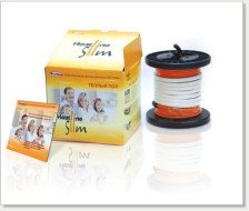 Пол теплый 2SL-400 "Heatline-SLIM"кабель 2-жильный 25м 2,3-4,0кв м