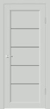 Полотно дверное ДО 600 STYLE 1 доломит стекло Мателюкс графит (Веллдорис)