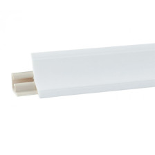 Плинтус для столешниц 23мм белый блеск KORNER 3м