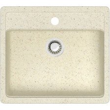 Мойка 570х505 искусственный камень бежевый 9/Q2