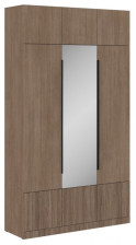 Шкаф 3-створчатый с зеркалом Кантри ШК-002 Тира/Кадена Вуд