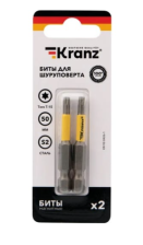 Бита Torx T15х50мм 2шт Kranz KR-92-0426-1