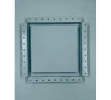 Вентилятор-решетка 125СК 237х237 скрытый монтаж Вието Secret белый