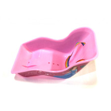 Кресло 00-170576 детское для КУКОЛ универс крепл на раму с ремешками, РОЗОВОЕ, дизайн ПРИНЦЕССА NE