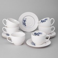 Набор чайный 12 предметов на 6 персон 270 мл Lefard ROYAL BLUE 425-101