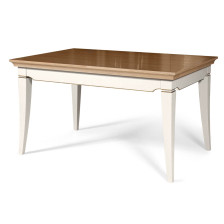 Стол журнальный ГМ 6579 435х1000х700 цвет белый /натур дуб