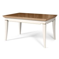 Стол журнальный ГМ 6579 435х1000х700 цвет белый /натур дуб