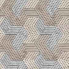 Дорожка Colaris Print 06-221-5455 slide (felt+latex) 1,2м