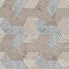 Дорожка Colaris Print 06-221-5455 slide (felt+latex) 1,2м