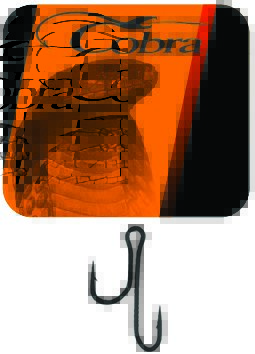 Крючок-двойник Cobra сер 2079 разм 006 2079-006