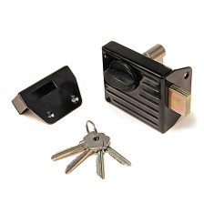 Замок накладной Зенит-ЗН-1-2.1 (черный) (061)