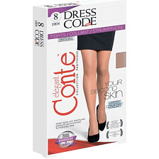 Колготки Conte Dress Code 8 den р 4 nero