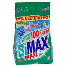 Стиральный порошок BIMAX автомат 1500гр 100 пятен