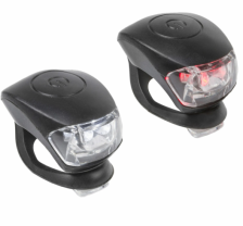 Фонарики 5-220640 COBRA IV перед 2д/3ф+зад2д/3ф 24г с батар черный корпус (20) M-WAVE