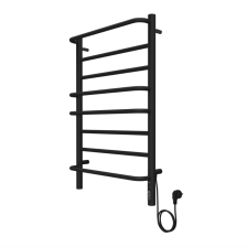 Полотенцесушитель "Евромикс" П8 500х800, КС9005 черный матовый, встроен диммер, электрический