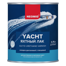 Лак яхтный глянцевый (0,75л)  Неомид