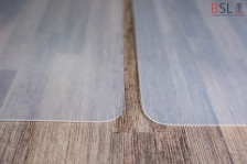 Коврик защитный BSL 900х900мм 1,2мм полипропилен матовый