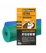 Сетка армированная стеклопластиковая 5х5мм, 100смх20м зеленая FIBERON SMF 223T