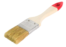 Кисть плоская Стандарт 1,5" 38мм белая TOOLBERG 0101015/0111112