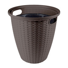 Кашпо напольное Ротанг D380 30л горький шоколад