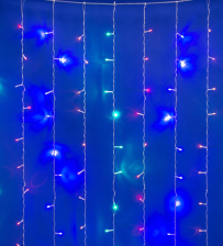Занавес светодиодный ULD-C2030-240/DTA MULTI IP20 RGB 3х2м нить прозрачная