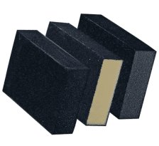 Губка для шлифования средняя-грубая ПОЛИТЕХ 5064025 (2025007)