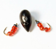 Приманка БАЛДА №5 Hayabusa 2 крючка 2г 204195