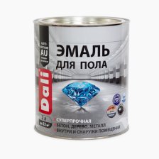Эмаль для пола алкидно-уретановая RAL 7040 серая (2л) Dali