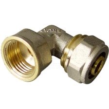 Уголок 20х1/2" ц/г Frap