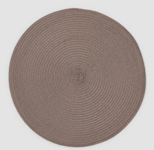 Салфетка d=38 см Доляна Лофт кофейный 7667660