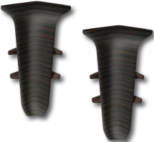 Угол внутренний Идеал Деконика венге темный 55 мм