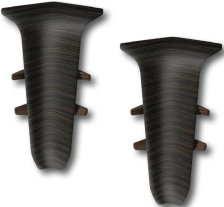 Угол внутренний Идеал Деконика венге темный 55 мм