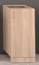 Стол рабочий кухонный 400х510х820 мм без столешницы левый/правый Дуб сонома светлый