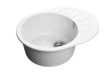 Мойка 580х450 искусственный камень иней GF-R580L(GF-58)