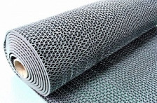 ЗигЗаг 0,9м грязезащитное покрытие (сер) 8,0мм 2