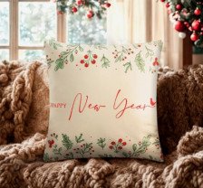 Наволочка декоративная полиэстер Новый год 40х40 см Этель