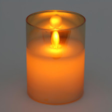 Сувенир Свеча-Ночь 7,5х10см подсветка 196-0623