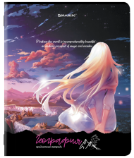 Тетрадь предметная 48 л Brauberg ANIME GIRLS География