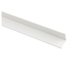 Угол алюминиевый 20х20х1 2 м белый муар