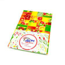 Скатерть вафельная 120х150 ДомВелл Цитрусовый микс 803/1