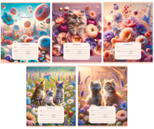 Тетрадь 12 л BG клетка Мечтай 62763