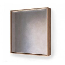 Зеркало со шкафчиком Frame-75 Дуб трюфель сенсор