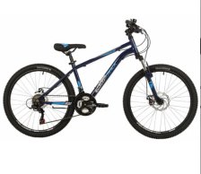 Велосипед NOVATRACK 24" ACTION сталь 14'' синий 18 скоростей TZ500/TS-38/TZ500/SG-6S диск торм STG