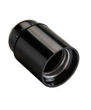 Патрон Е-27 подвесной карболитовый General GLH-E27-CAR-H-B 474004 