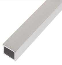 Труба алюминиевая квадратная 12х12х1,2 2 м