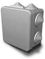 Коробка распред о/у С3В87 80х80х55мм IP54 7 муфт