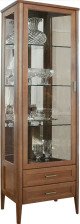 Шкаф-витрина "Вилора" БМ2.775.0.05-01 Коньяк, мдф+шпон 686х500х2135мм