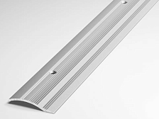 Порог Лука ПР02 кант 1,8м серебро люкс (01л) 39,4 мм